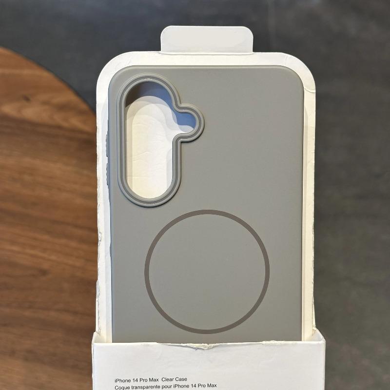 Thin Hard PC Magnetic For Magsafe Case For Samsung S25 Edge S24 S23 S22 Plus FE Ultra A55 A36 A16 A26 A06 Frosted Cover