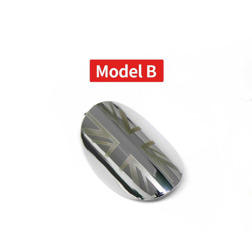 Car Front Outside Door Handle Lock Key Hole Cover Trim Cap for BMW Mini F55 F56 Exterior Door Handle Key Cover Replacement
