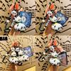Panda Stylish Baby Bumper Car Keychain Perfect For Bags And Car Keys Silicone Accessory