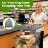 Portable Pet Stroller Cushion Cover Waterproof Shopping Cart Pet Cover  Grocery Cart