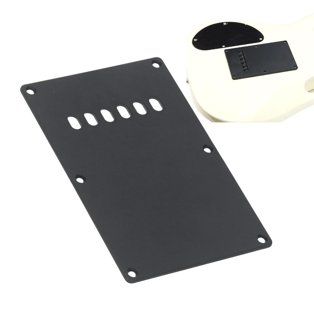 Plastic Material Tremolo Cover Plate Black Color Guitar Accessories Kit For Electric Guitar