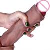 Simuliacinis dildo Realistiškas slankiojantis apyvarpės G taškas klitoris stimuliuoja minkštus dildo didžiulius penis žaislus