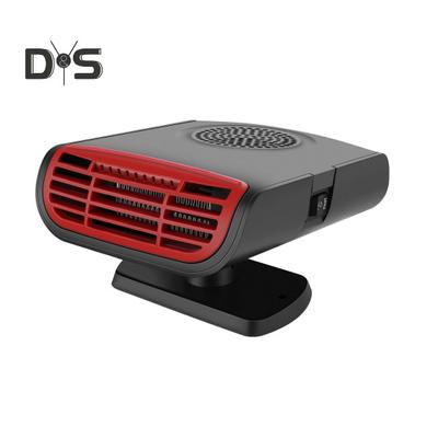 Riscaldatore per auto 12V/24V Base rotante a 360° Riscaldamento rapido Ventola di raffreddamento Adesivo Riscaldatore portatile universale Riscaldatore automatico Parabrezza Sbrinatore Sbrinatore
