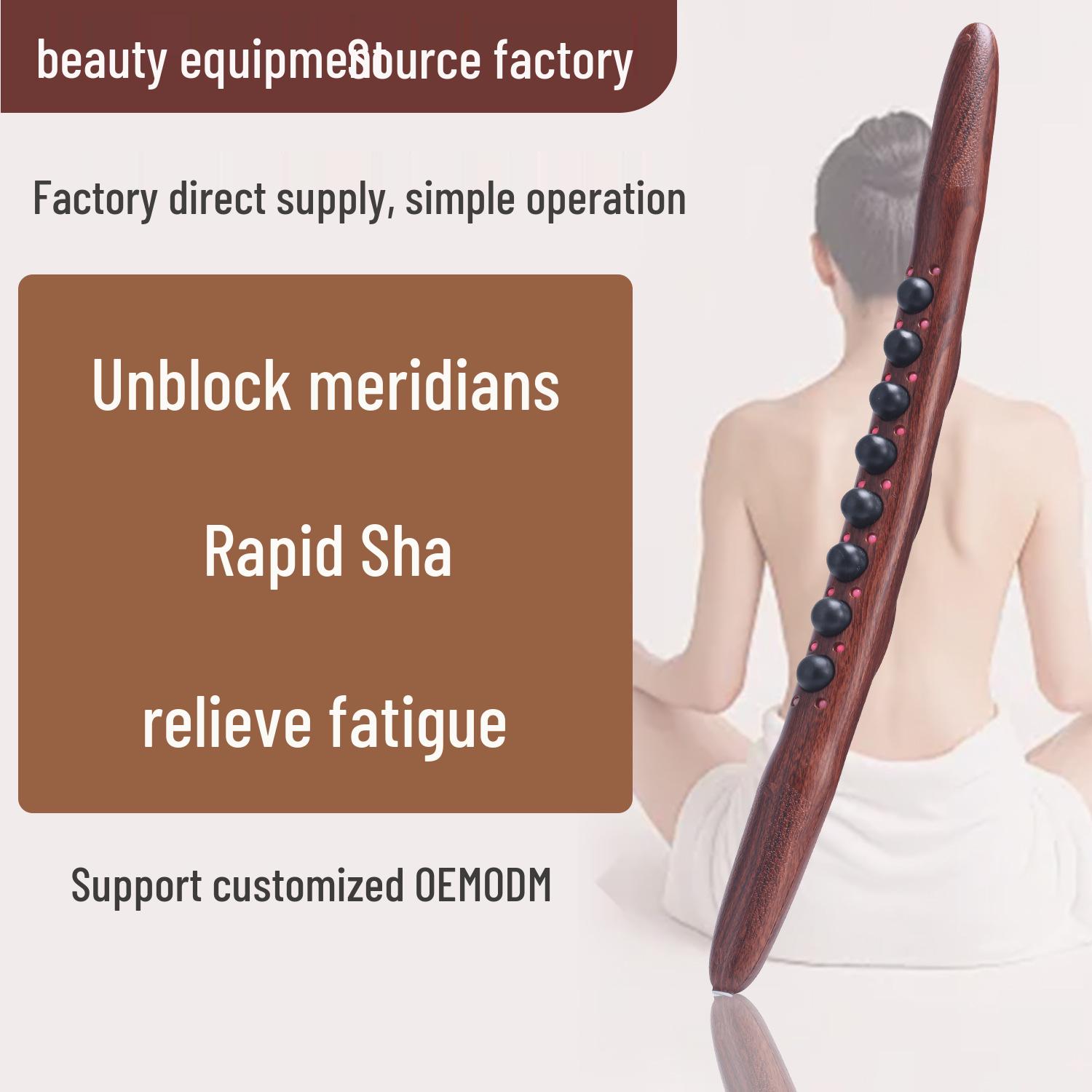 Electric Rolling Pin Back and Belly Massage Stick for Home Health