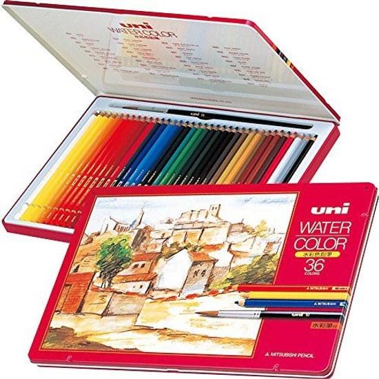 Mitsubishi Pencil Colored Pencils Uni Watercolor 36 Colors UWC36C