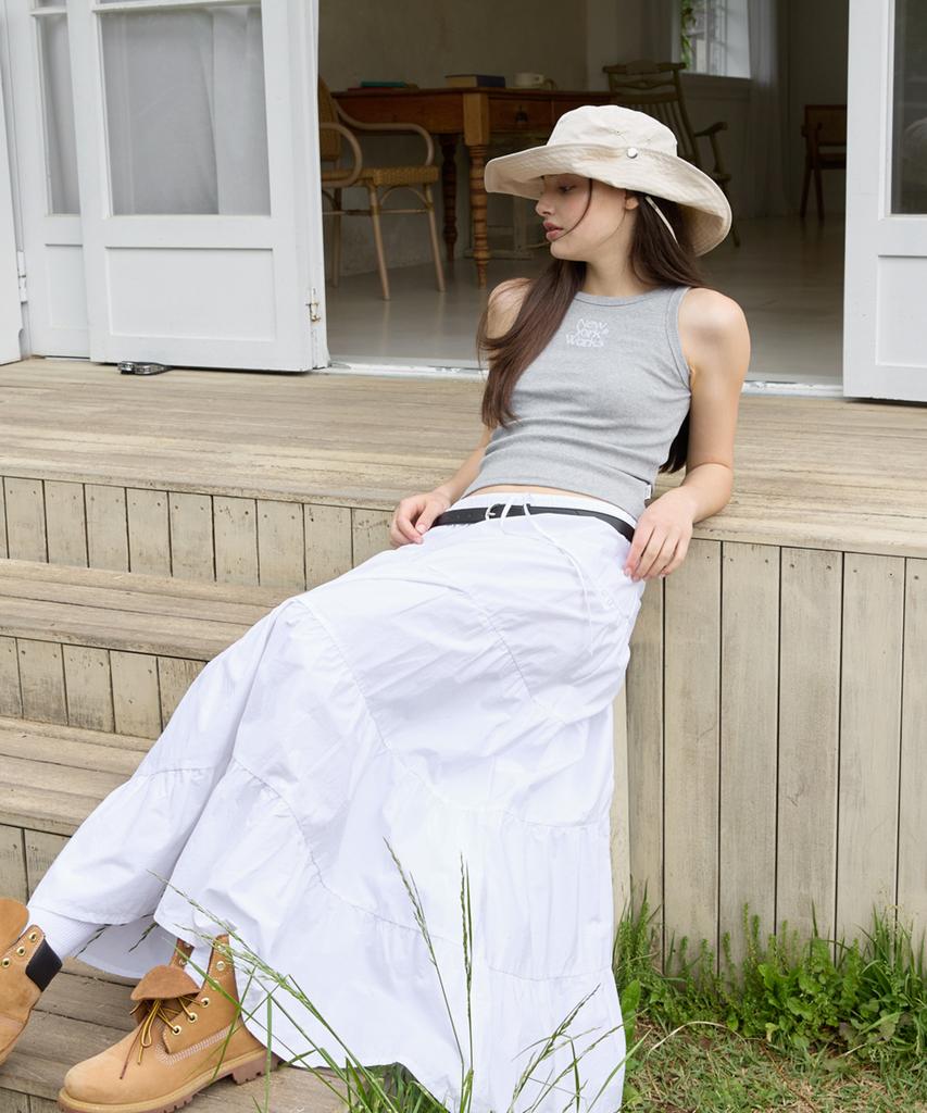 Nyuyogwogseu Safari Bucket Hat_ Beige