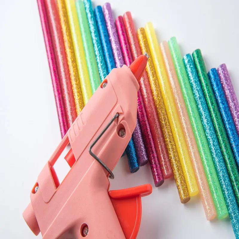Colorful Electro-hot Melt Glue Stick 11mm Resin Glue Stick High Viscosity Melt Gun Accessories
