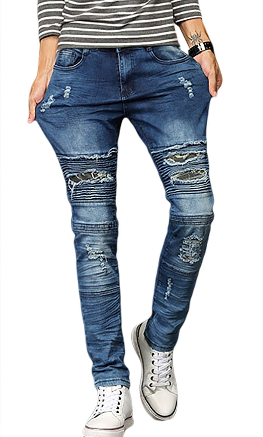 

Petite de France Distressed Chino Fashion Wide Long Light Sky 07 Jeans, Design, Bootcut, Crotch, Embroidered, Hemmed, Oversized, Pants, Blue, R-1