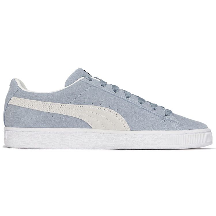 Puma Suede Classic 21 Forever Blue Unisex Sneakers White 374915-08