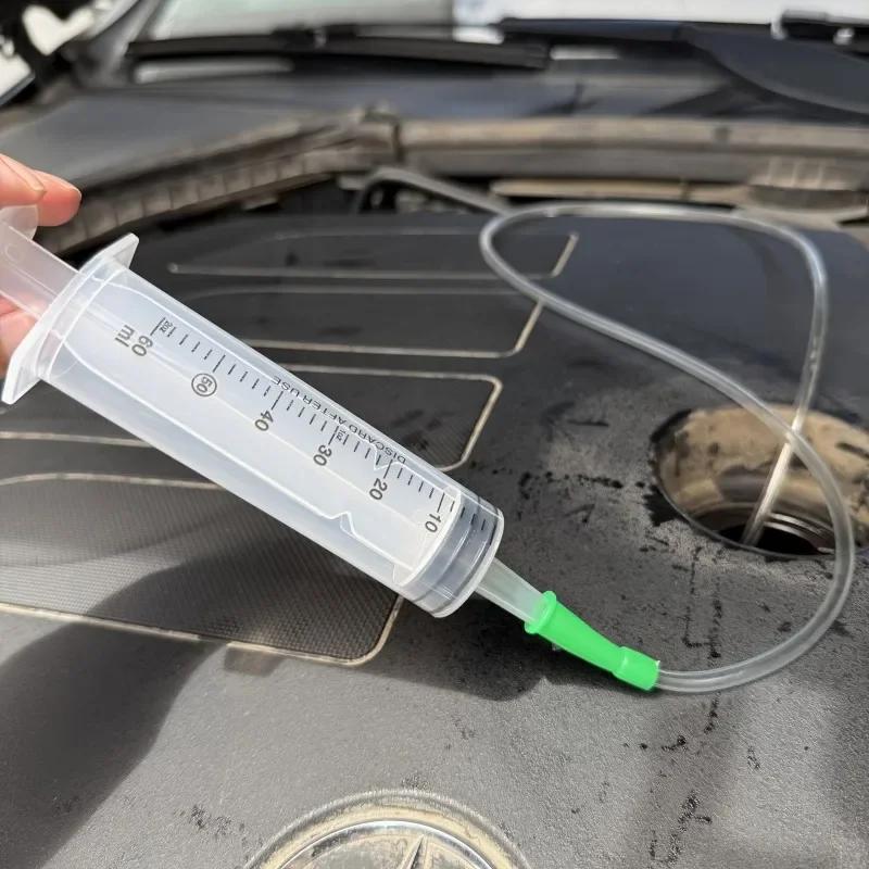 

Manual Oil Fluid Extractor Pump Large Capacity Syringe Car Engine Oil Change Vacuum Fluid Suction Transfer Tool with Hose Amagi