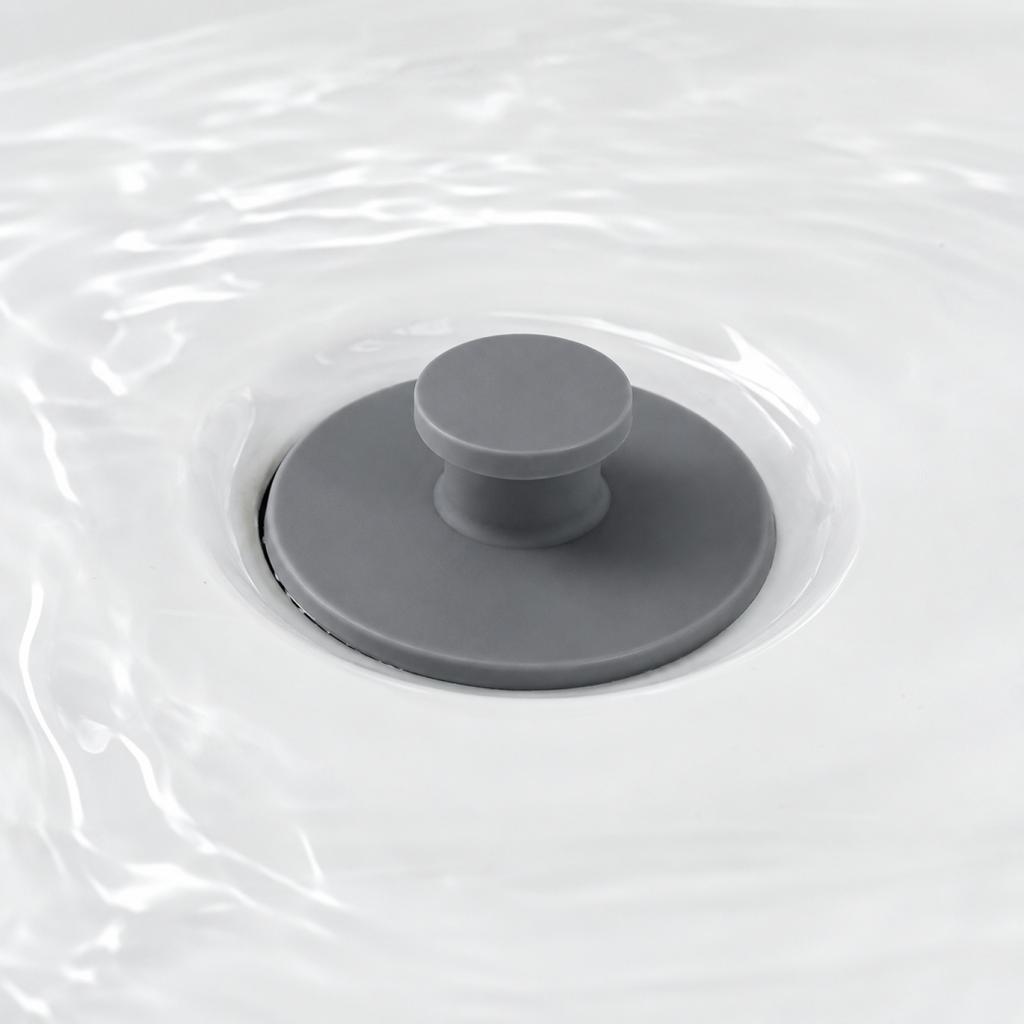 Universal Silicone Drain Stopper Set for Shower Tub Sink Flexible Easy Installation Durable Leak Proof Bathroom Accessory