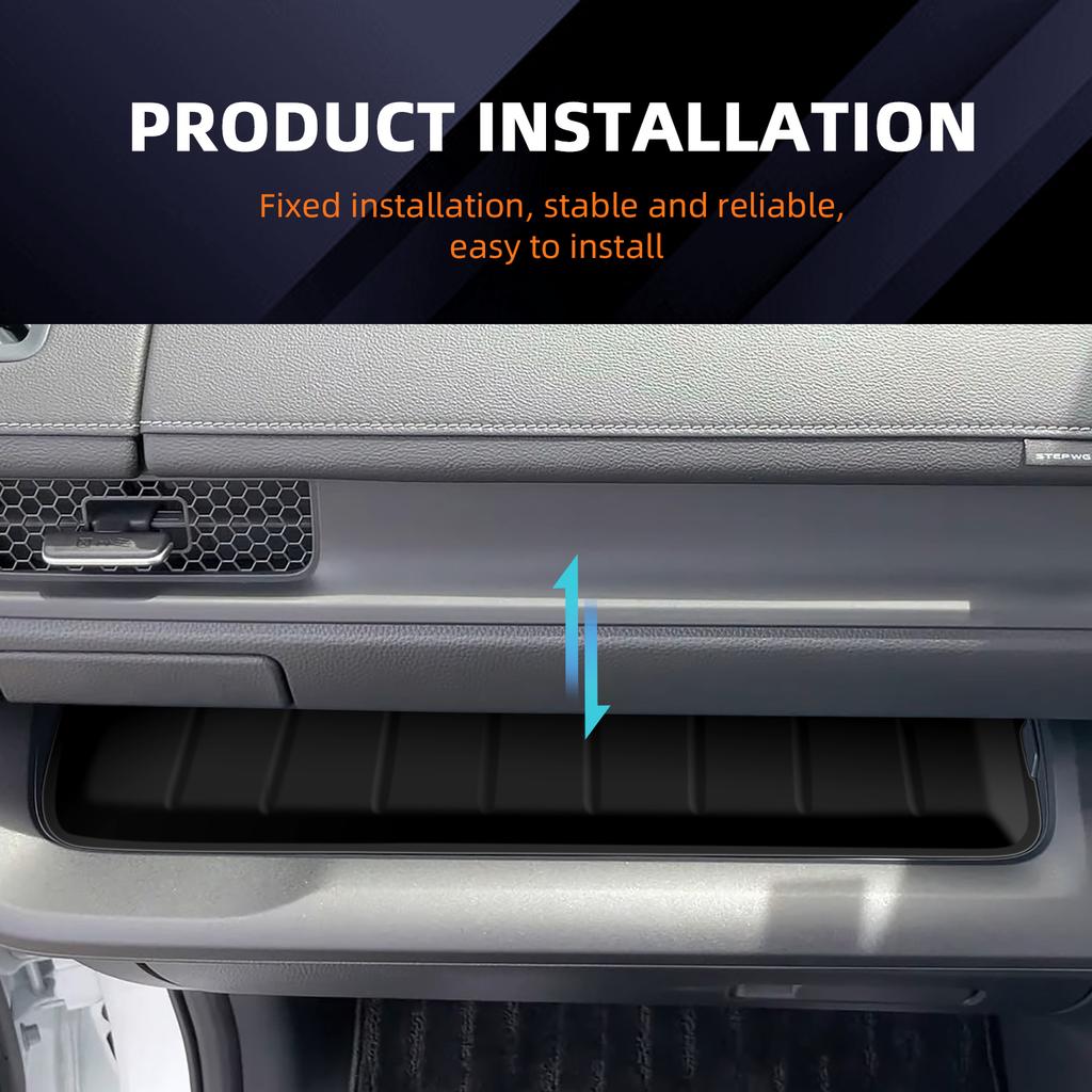For Honda Stepwgn RP8 2022-2025 Car Front Door Storage Box & 3rd Row Cup Holder & Central Control Tray Interior Accessories Set
