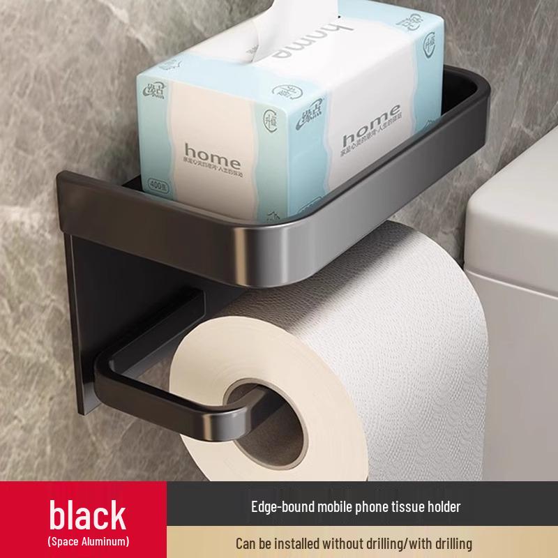 

Настенный держатель для туалетной бумаги и мобильного телефона без сверления