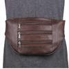 Noora Brown Leather Waist Bag & Pouch For Men's and Women's