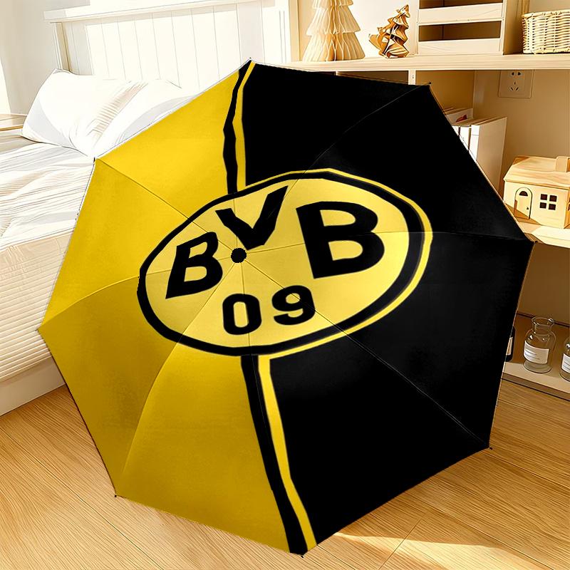 08 Football Club Umbrella 8-Frame for Travel, Camping, Casual Lightweight Portable Umbrella, Essential for Every Family Holidays Gift