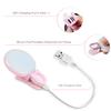 3-Color LED Phone Light Cold/Warm/Combined Modes 1.57in Clip-On for Selfie Video USB Rechargeable Compact Portable 5