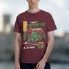 Retro Com Style Unisexs Tshirt Cthulhu Appears Pattern Summer Casual Wear For Horror Fans And Geek Gift 2026 New Model Shortslee
