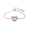 Una Faux Crystal Bracelets Womens Pink