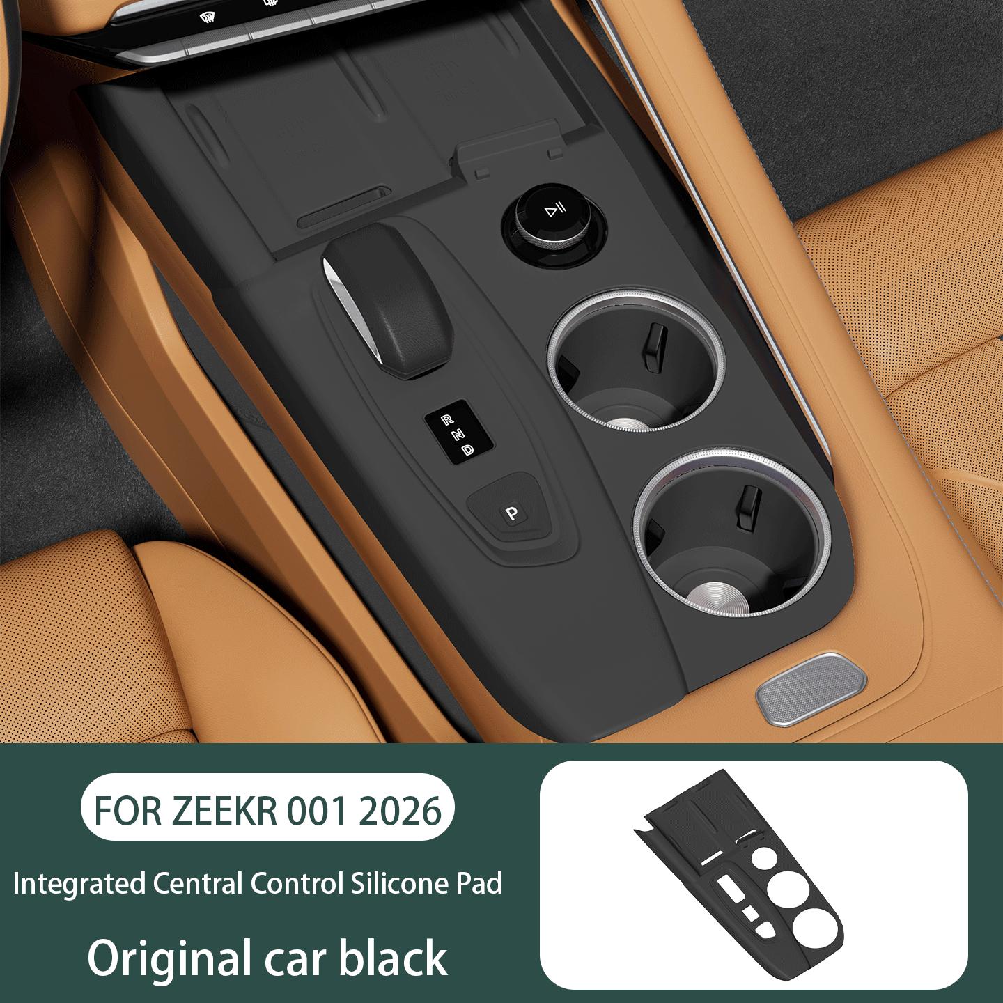 Интегрированная силиконовая накладка Для ZEEKR 001 2026 Силиконовая накладка на центральную консоль нескользящий коврик Защитная накладка устойчивая к царапинам