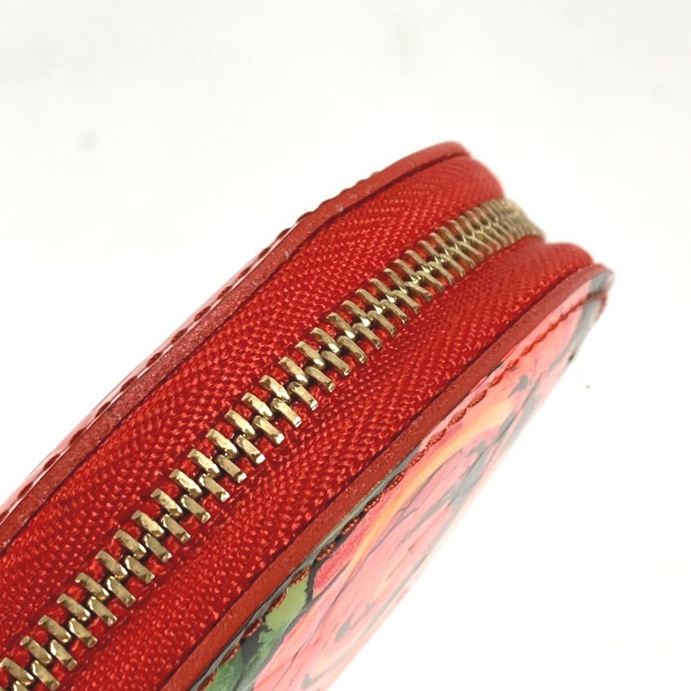 Louis Vuitton M93691 Monogram Vernis Rose Porte Monet Chapeau Coin Case purse