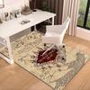 Magic School Adventure Carpet, Chair Rug,Rug for Office Bedroom Living Rooms, Doormat Decor Fan Gift Christmas Gift