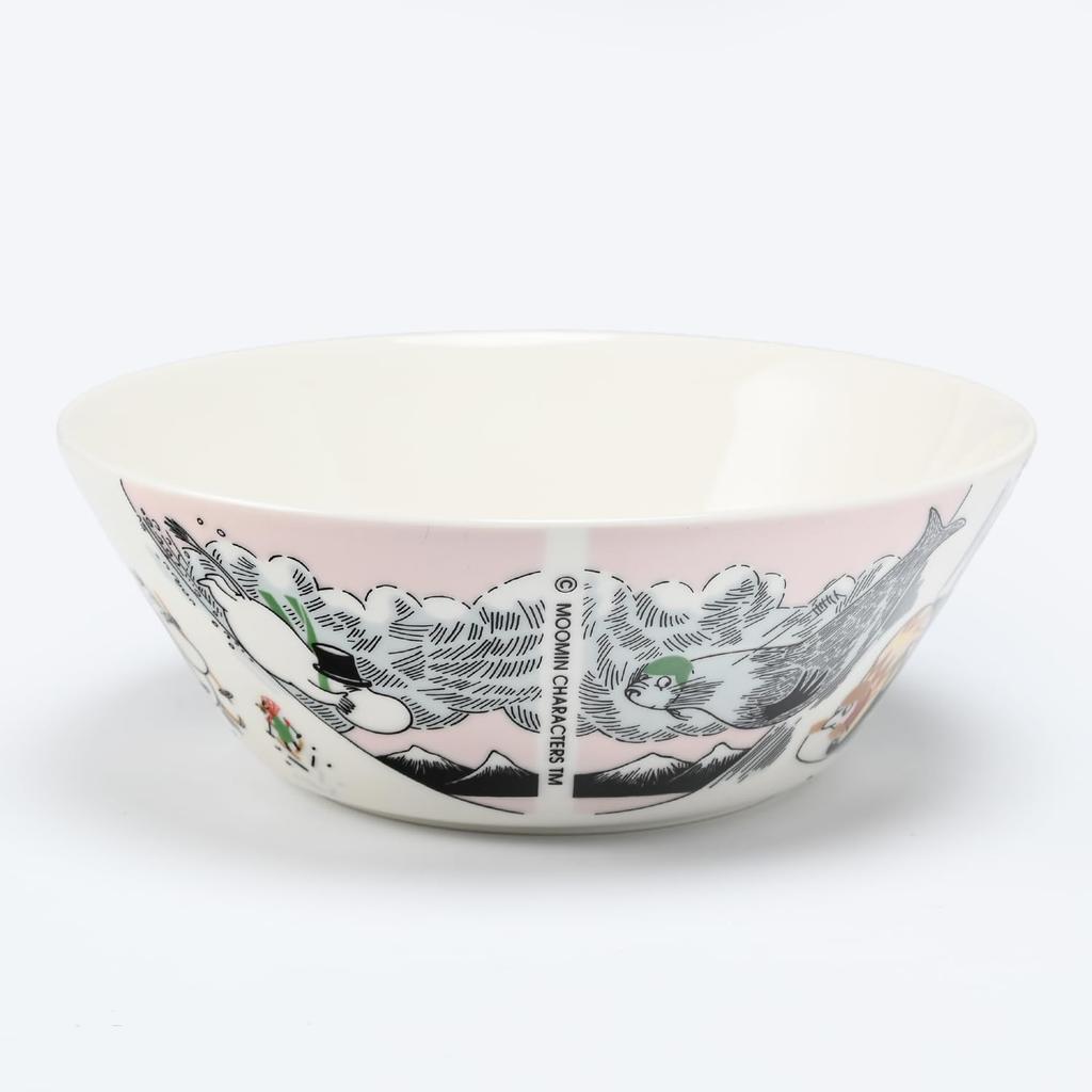 Arabia Moomin Collection Sliding Winter 2023 Limited 1068265 Bowl, 15cm, Edition, [Item]