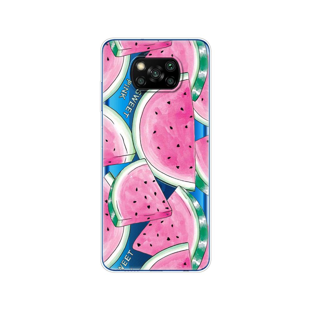 Für Xiaomi Poco X3 NFC-Hülle, weiche Silikonrückseite, für POCO X3 Pro-Hülle, TPU-Stoßfänger für Poco X 3 PocoX3 NFC 6,67 Zoll globale Telefonabdeckung