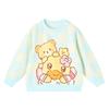 B.Duck Girls' Casual Plaid Pullover Sweatshirt