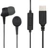 Hama Sea Wired Earphones with Microphone USB Type-C In-Ear Headphones Black