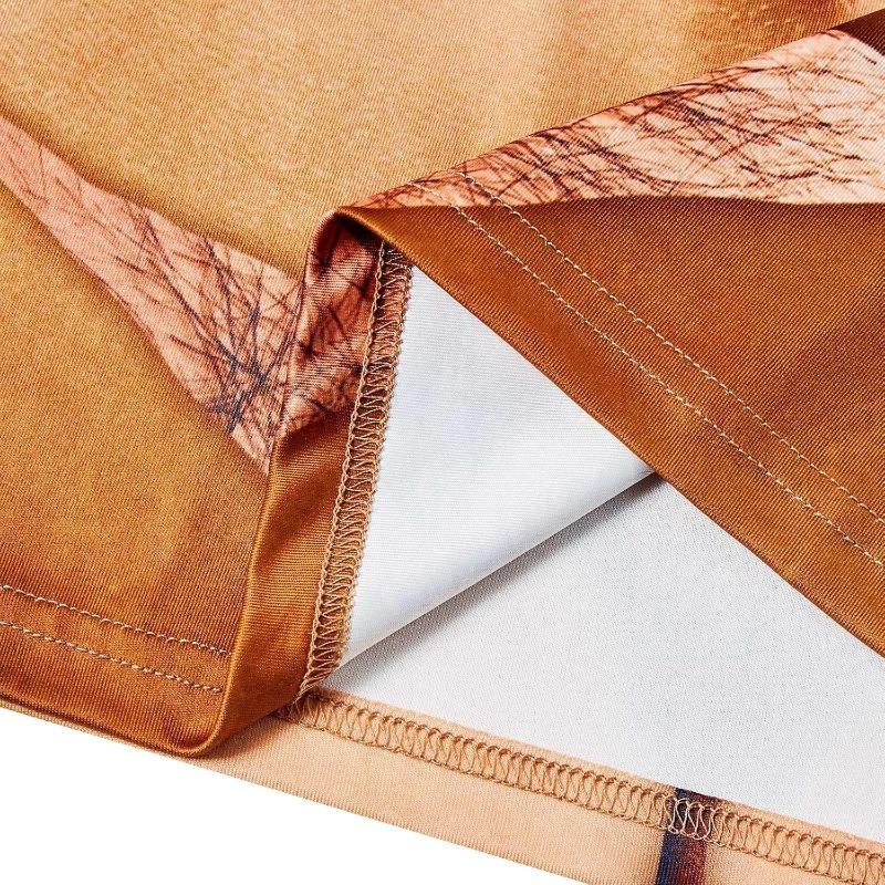 Fanient Pánská trička s chlupatou hrudí Vtipná trička s kulatým výstřihem Grafický vzor Krátký rukáv Rychleschnoucí a chladivá