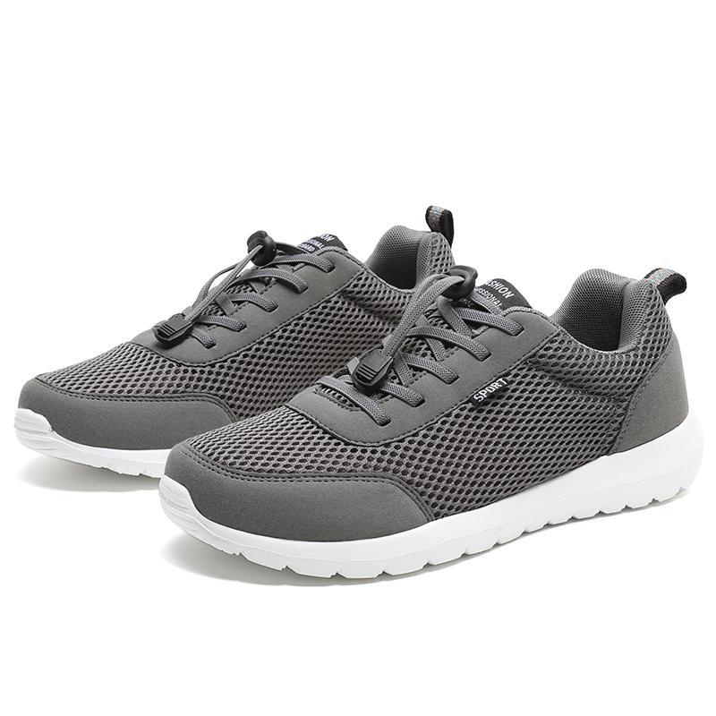 New running shoes, travel shoes, soft soles, lightweight men's and women's elderly sports shoes