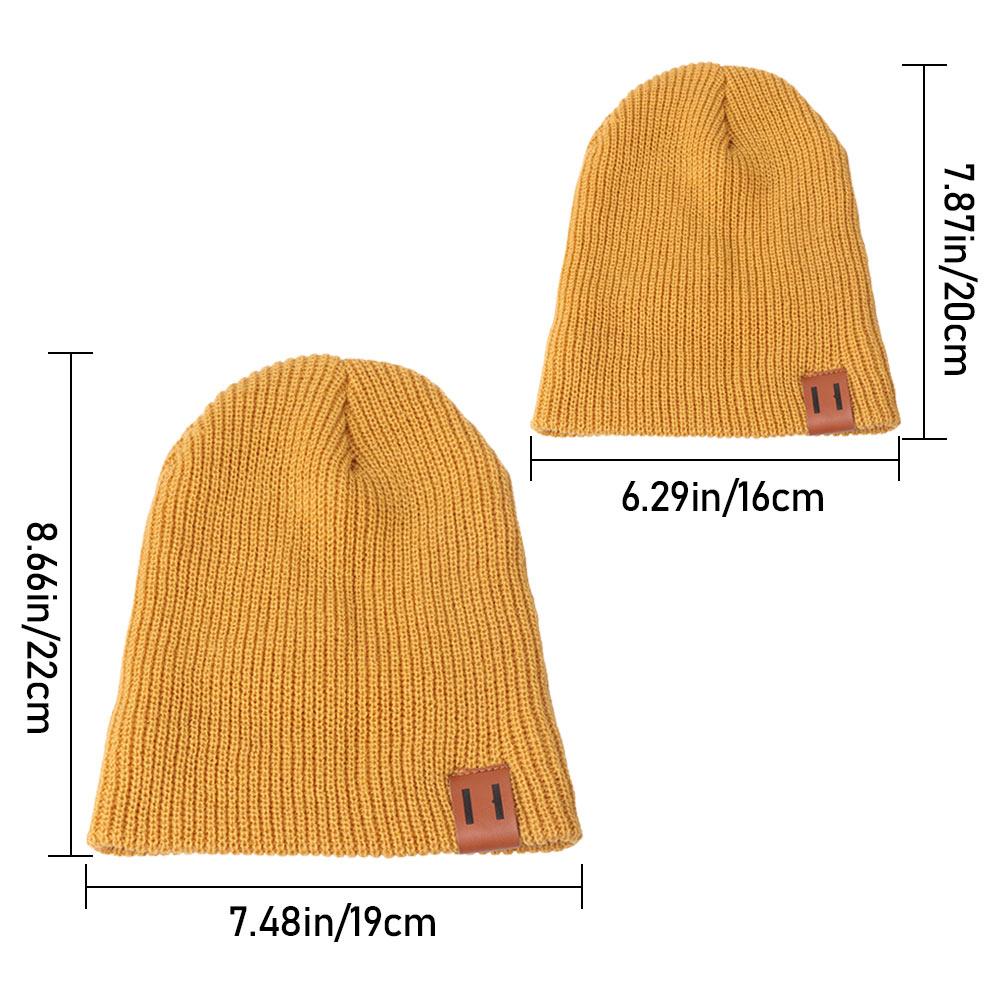 Warm Cold Proof Parenting Winter Hat Knitted Hat Kids Beanie Baby Cap