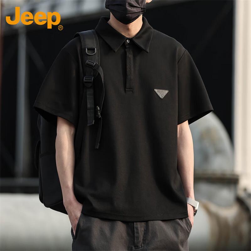 Jeep Men s Casual Short Sleeve Cool-Feel Polo Shirt XL