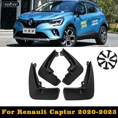 4x Für Renault Captur JB JE 2013- Zubehör Auto Schmutzfänger Kotflügel Kotflügel Schmutzfänger Schutz Splash Auto