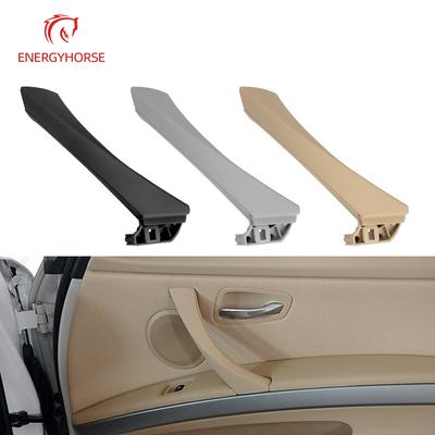 Car Inner Handle Interior Door Panel Pull Trim Cover Gray Beige Black Left Right For BMW 3 Series E90 E91 318 320