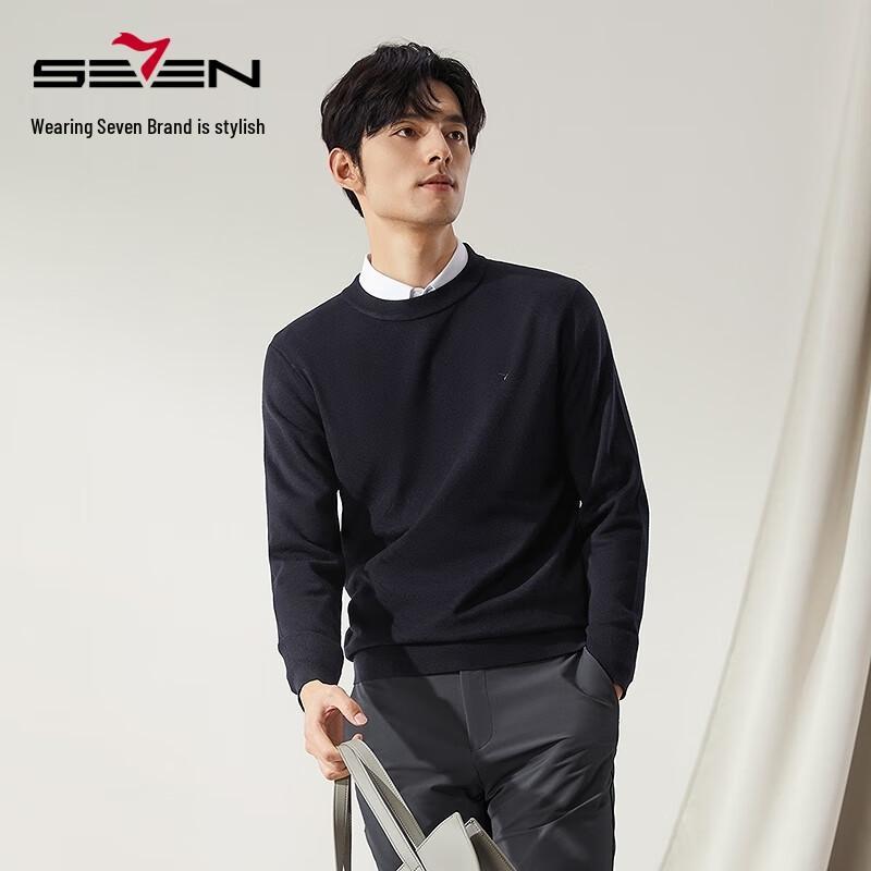 

Мужской свитер с круглым вырезом Qipai L