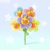 Water Piglet Cute Plush Flower Bouquet Figure For Home Decor And Collectibles