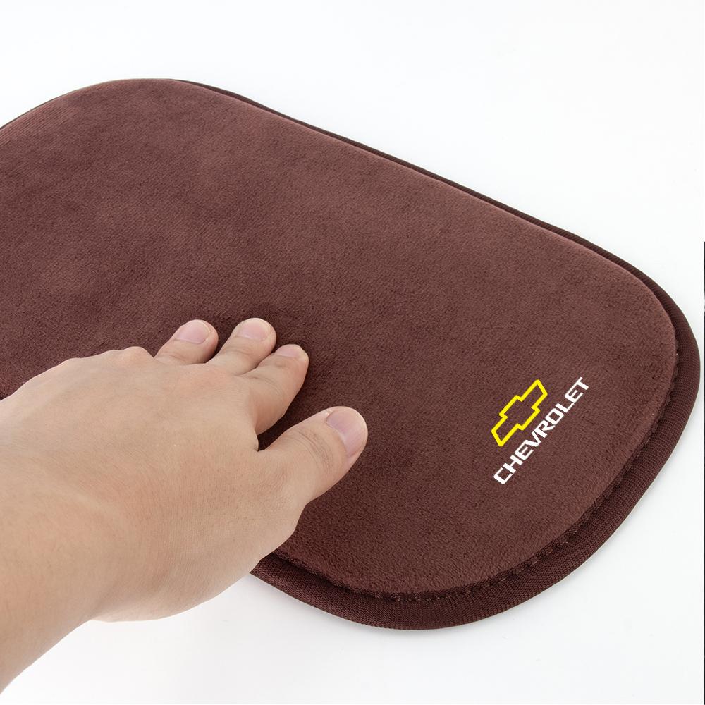 Car Center Console Armrest Box Mats Non-slip Fur Pad For Chevrolet Cruze Colorado Spark Captiva Malibu Trax Aveo Camaro Equinox