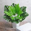 12Pcs Künstliche Pflanze Farn Schildkröte Blätter Kunststoff Seide