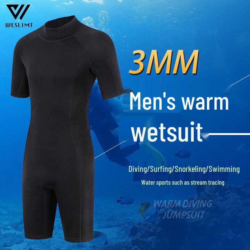 3MM Unisex Wetsuit for Surfing, Diving, Snorkeling & Swimming - Quick Dry & Cold Protection