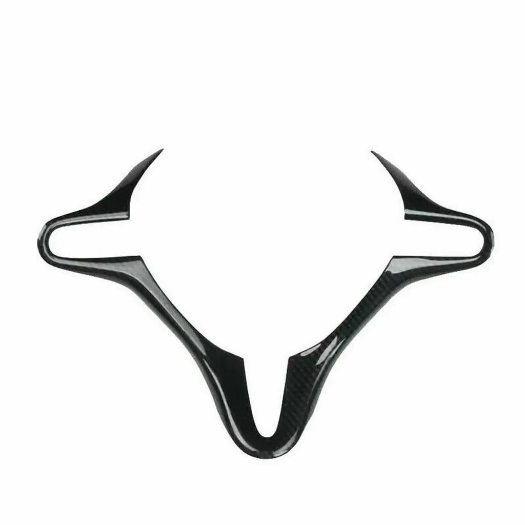 Για Honda Civic 8th FD2 City 2006 2007 2008 2009 2010 2011 ABS Στυλ Ανθρακονήματος Εσωτερικό Αυτοκινήτου Κάλυμμα Τιμονιού Τελείωμα Πλαίσιο