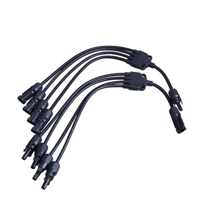 1/5/20/100Set PV Solar Connector  Photovoltaic Male Female Plug Waterproof 3 4 5 Way Y-Type 1 In 2/3/4 Out Solar Kits System