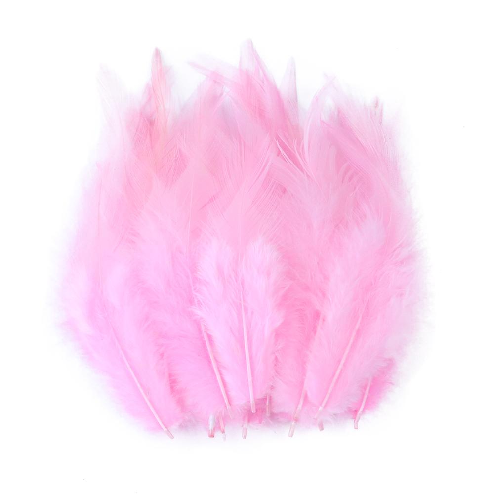 10-15cm Purple Chicken feather Natural Rooster feathers Fly-tying Material Cock Plumas for craft Dream Catcher Jewelry Decor