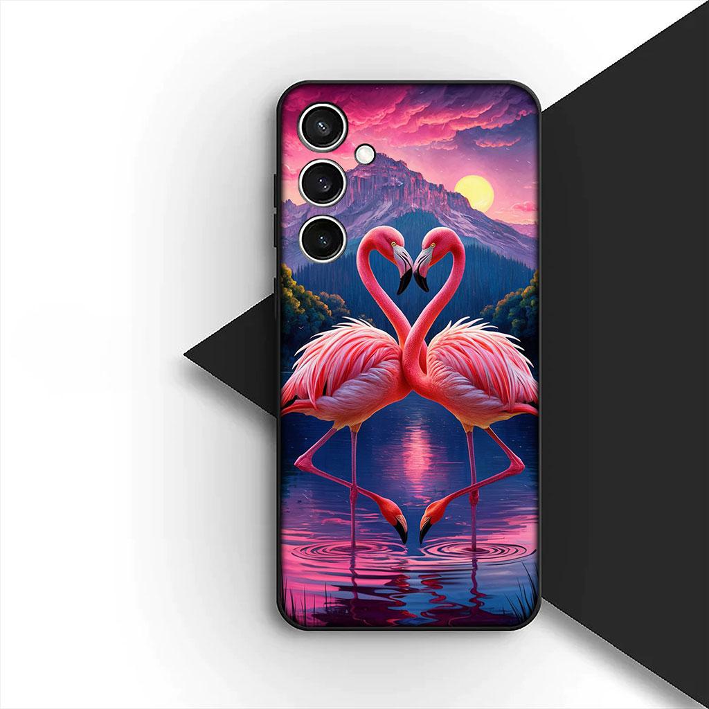 Flamingo Phone Cover Soft Case for Huawei P30 P20 Mate 20 Lite Pro Y7 Y6P Y7A 2019 Nova 5T 3I Casing