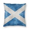 Flag Of Scotland Pillowcase Polyester Linen Velvet Printed Zip Decor Throw Pillow Case Bed Cushion Cover