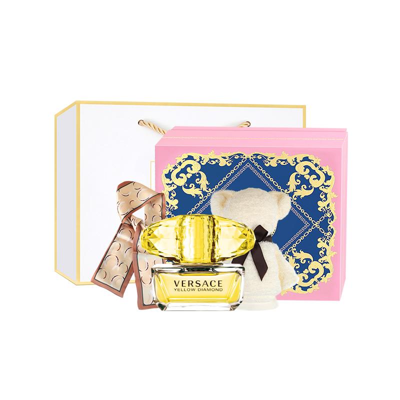 Versace Phantom Gold Diamond Туалетная вода Подарочный набор EDT 4026946 4026946-50мл золотой