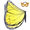 Children's Elf-Style Angel Butterfly Costume Set with Wings and Mask