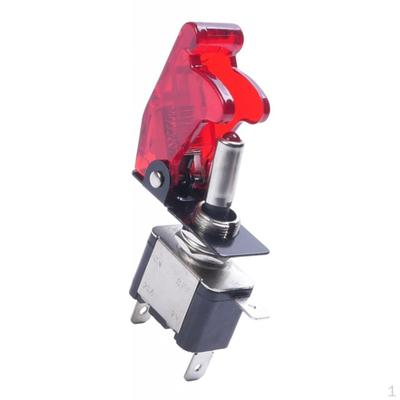 Rocker Toggle Switch 12V 20A Heavy Duty Racing Car Auto Boat LED Illuminated Switches with Safety