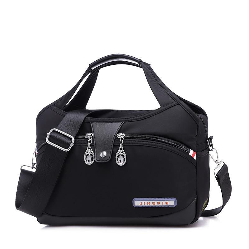 Nylon Shoulder Women's Bag Waterproof Handbag Large Capacity Crossbody Bag Fashion Lady Handle Bag Multifunction Purse