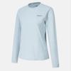 DescenT Training Regular FiT Long Sleeve T shirT B1 sq123TTl11 Blk Sky whT